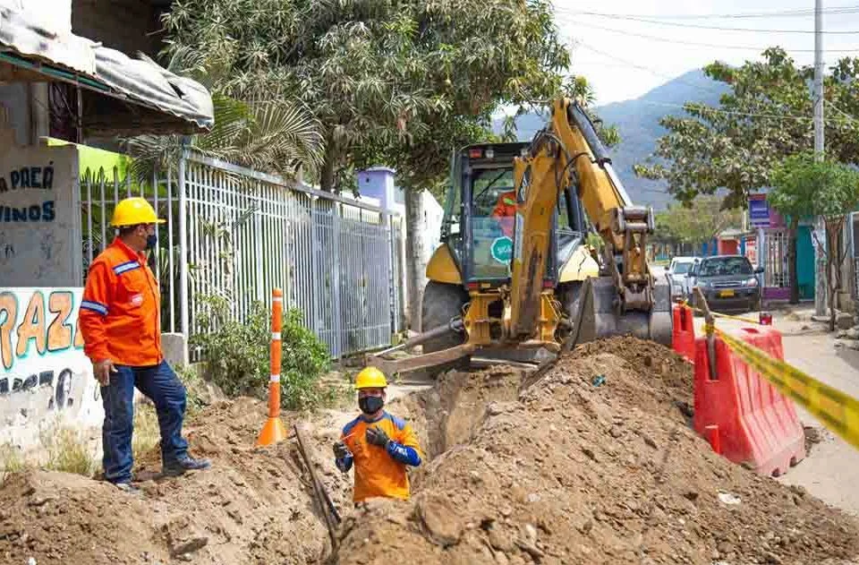 Santa Marta obras de acueducto