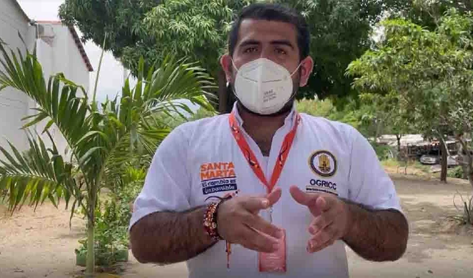 Santa Marta, alerta naranja