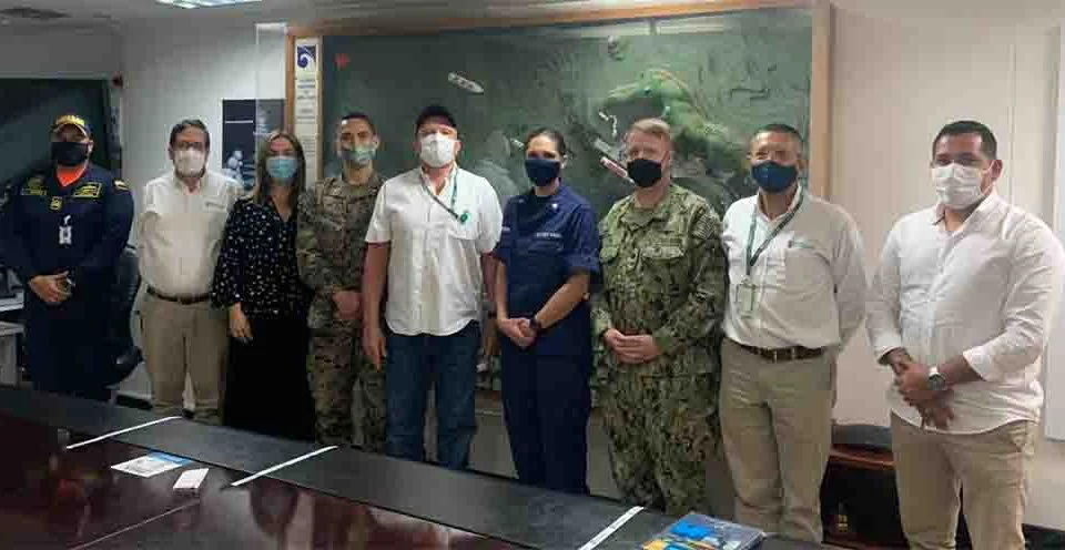 Puerto de Santa Marta, Agregados de la Embajada de los EEUU