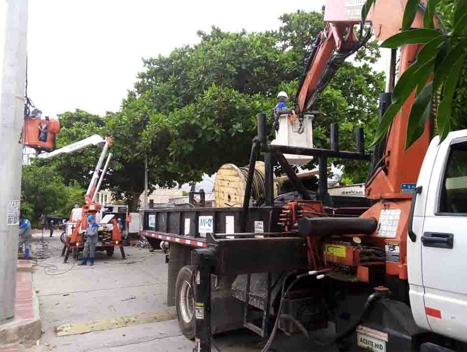 Air-e barrio 20 de julio Santa Marta