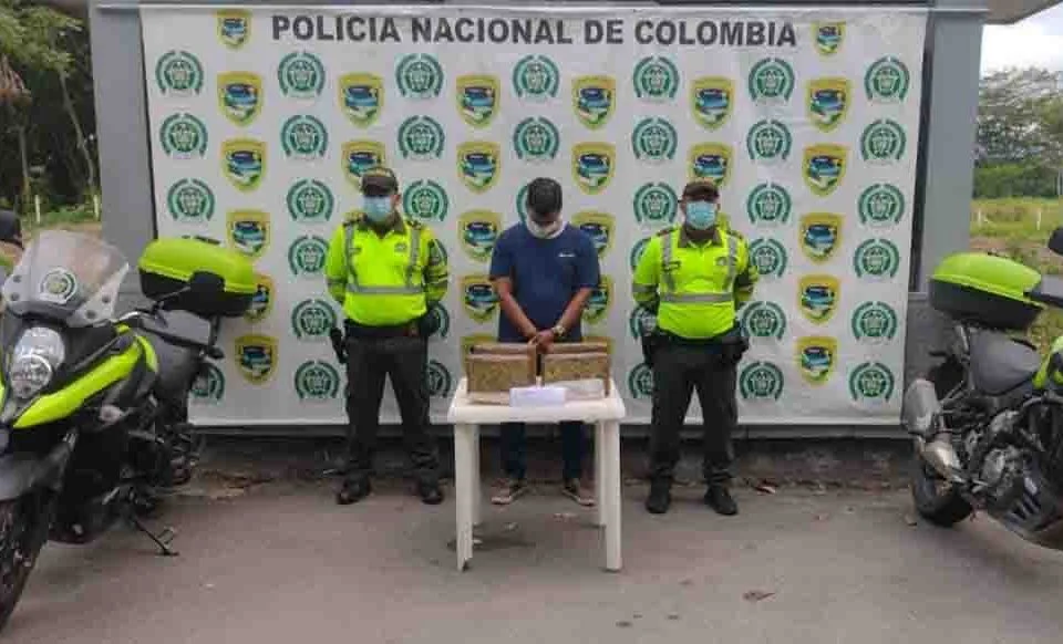 Capturado con Marihuana