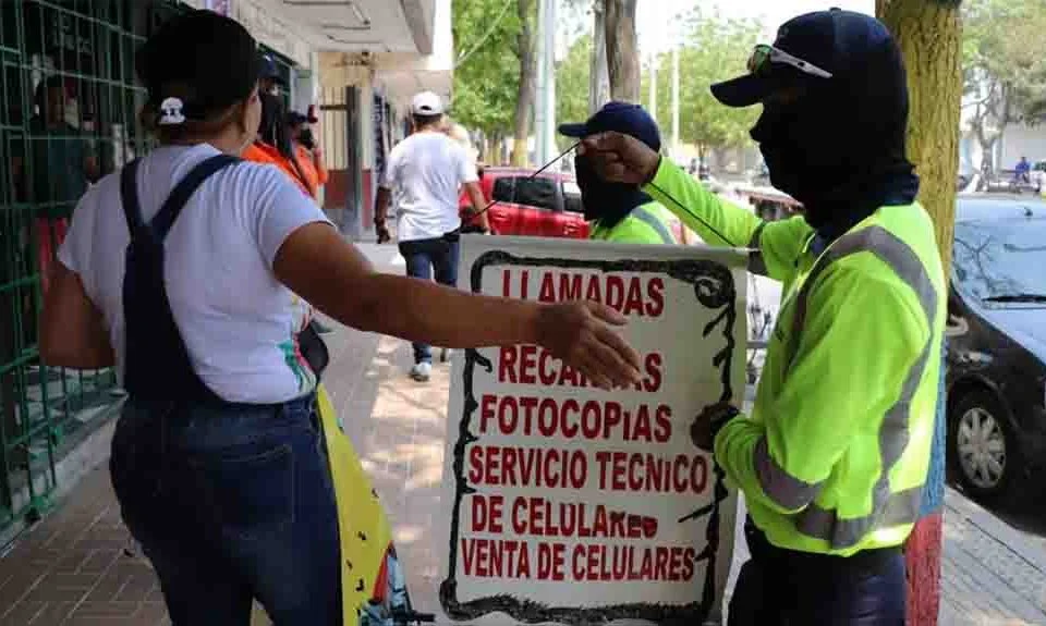 espacio público Santa Marta