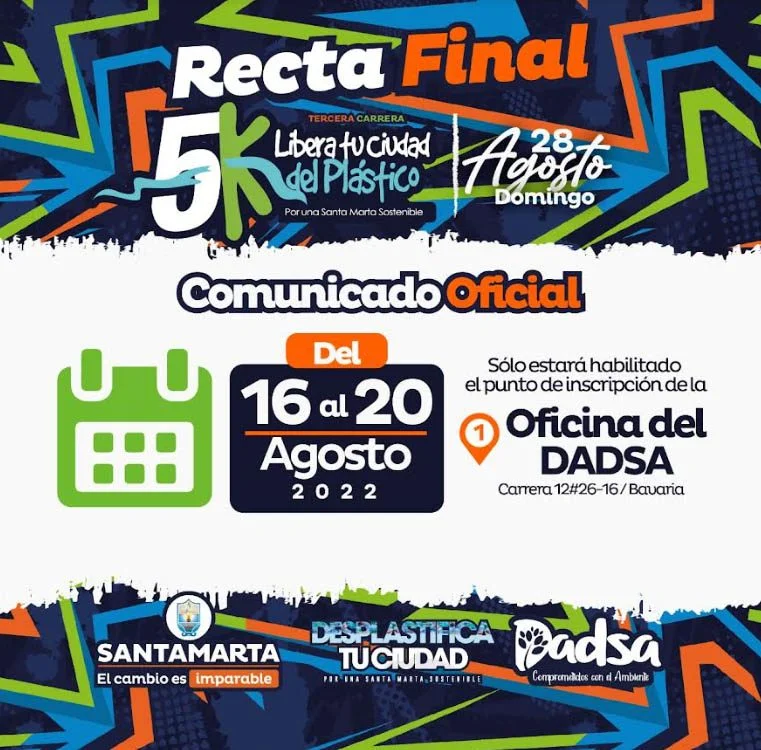 Carrera 5K Santa Marta