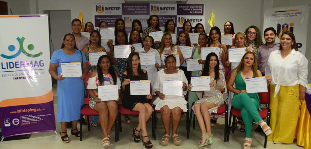Infotep capacita a 27 mujeres en Liderazgo y Fortalecimiento Familiar