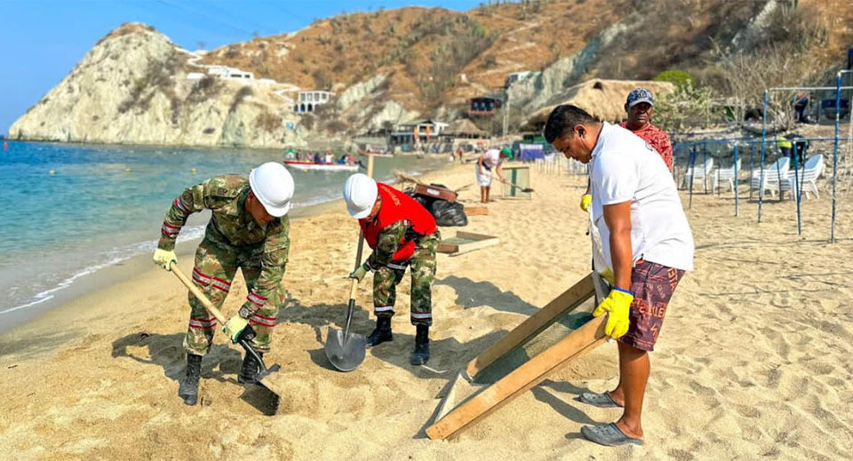 Santa Marta programa cierre temporal de playas