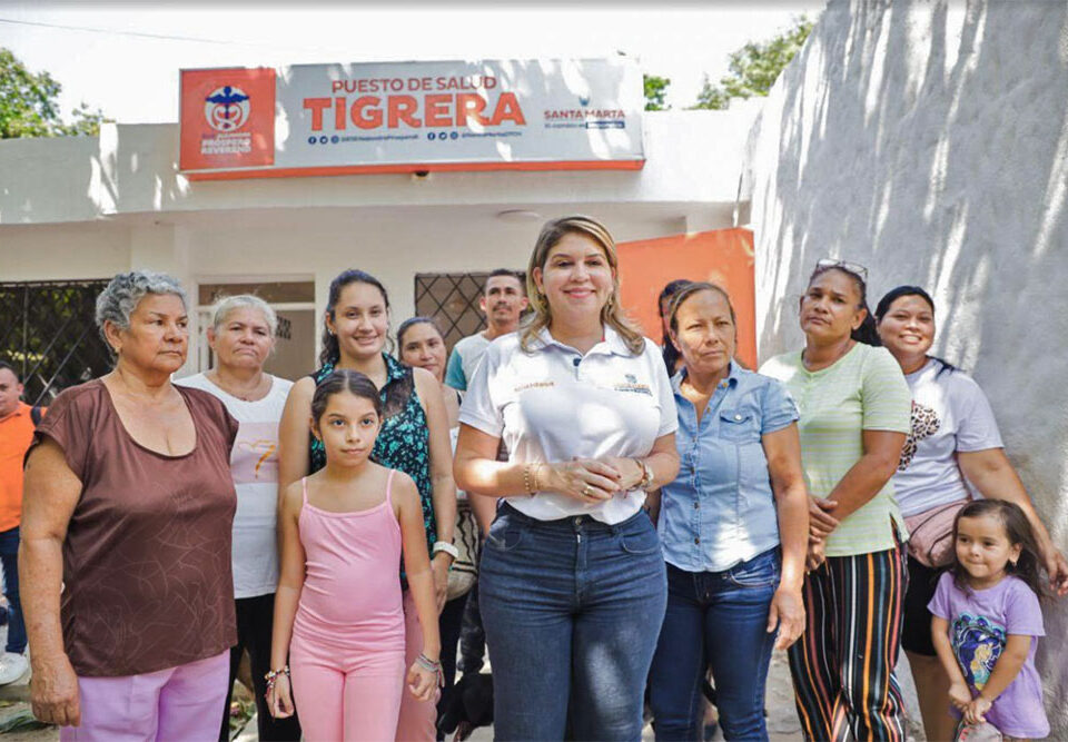 Virna Johnson reabrió los puestos de salud de La Tagua y Tigrera