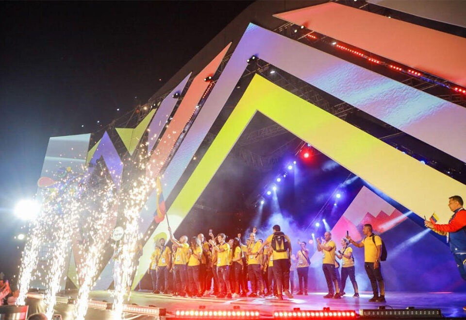 Santa Marta recibe a los participantes de los V Juegos Suramericanos de Playa Virna Johnson 