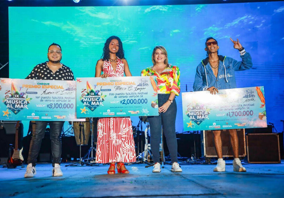 talento local fue premiado en el Festival de Verano y Música al Mar de Santa Marta
