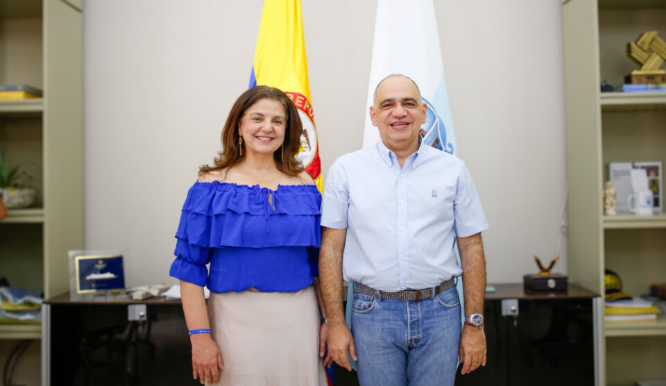 Joceline Azar Nigrinis rectora Universidad Politécnica Distrital de Santa Marta