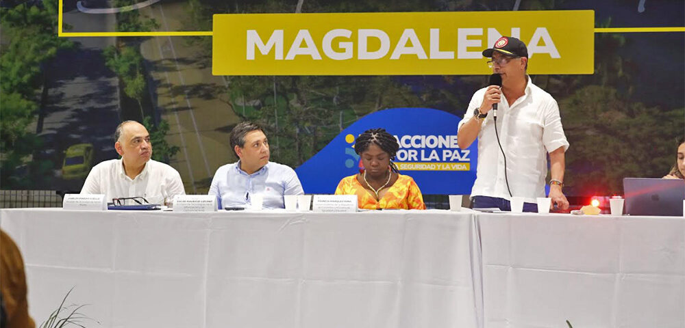 Presidente Gustavo Petro en Santa Marta