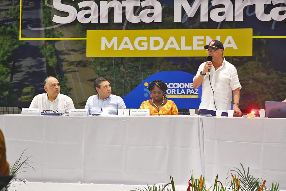 Presidente Gustavo Petro en Santa Marta