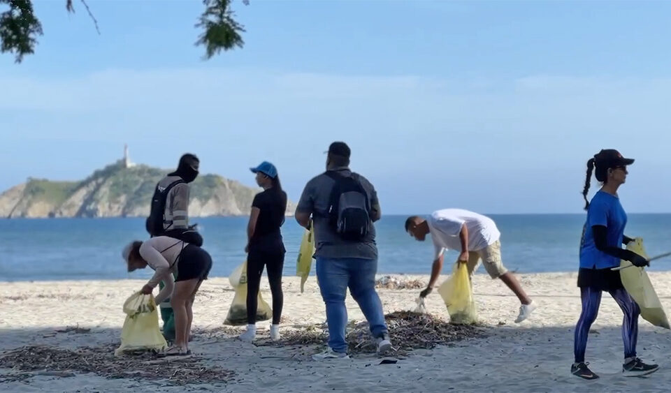 DADSA y Atesa logra recolección de casi 56 toneladas de residuos en playas de Santa Marta