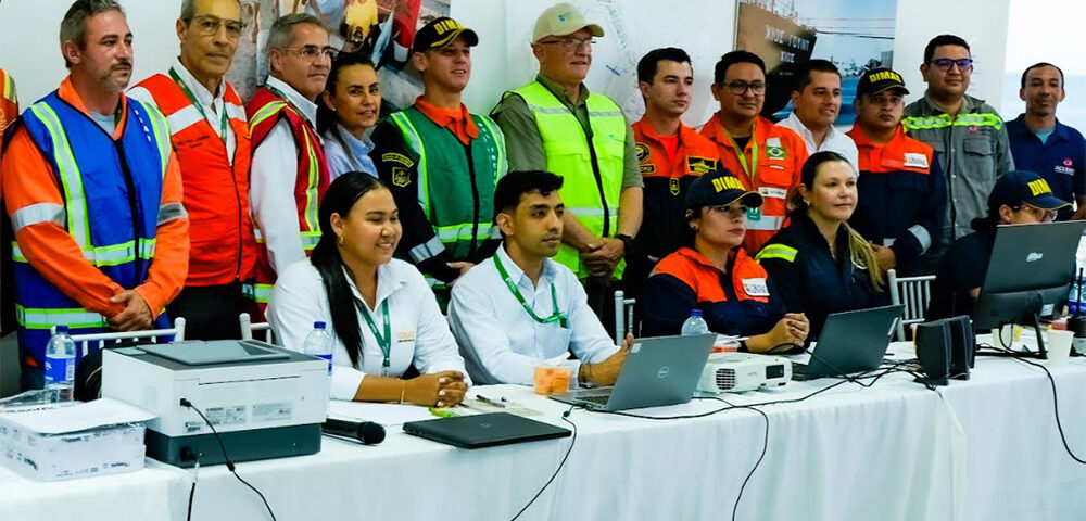 Capitanía del Puerto de Santa Marta realizó simulacro de emergencia