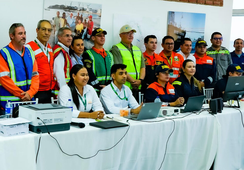 Capitanía del Puerto de Santa Marta realizó simulacro de emergencia