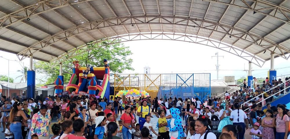 Air-e Intervenida realizaró actividades recreativas en Puebloviejo