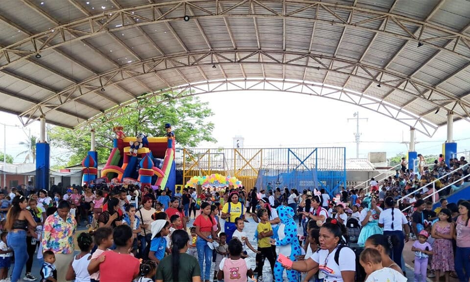 Air-e Intervenida realizaró actividades recreativas en Puebloviejo