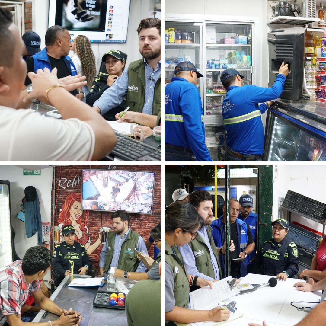 Dadsa lidera operativos contra el ruido en varios sectores de Santa Marta