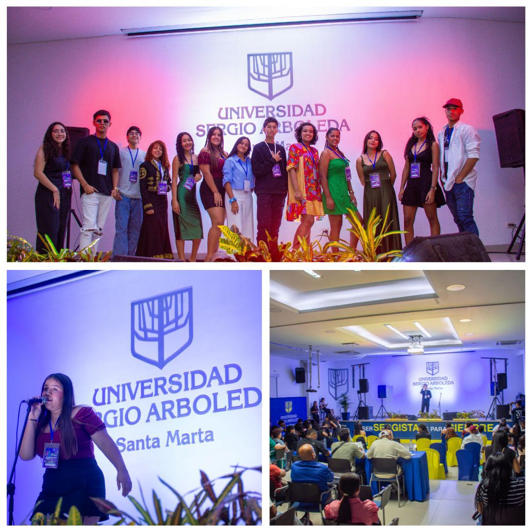 Estudiantes vivieron el Festival Intercolegial de la Canción en la Sergio Arboleda