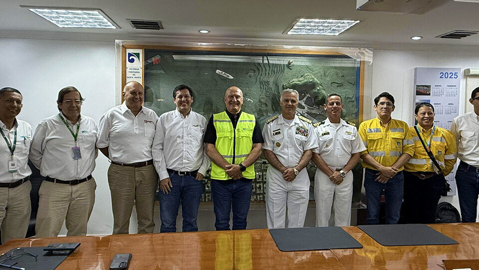 Dir. General Marítimo de la Dimar visita el Puerto de Santa Marta