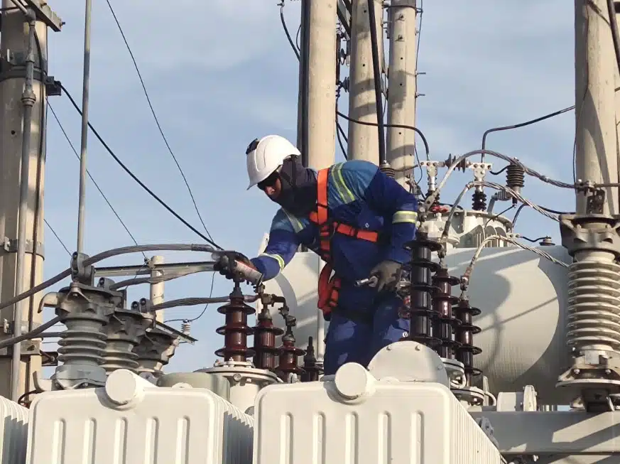 Jornada de trabajos preventivos en la subestación Manzanares