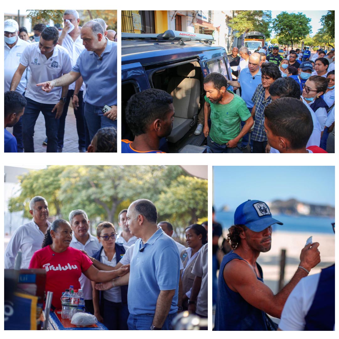 Alcalde Pinedo avanza con firmeza en la atención integral a los habitantes de calle