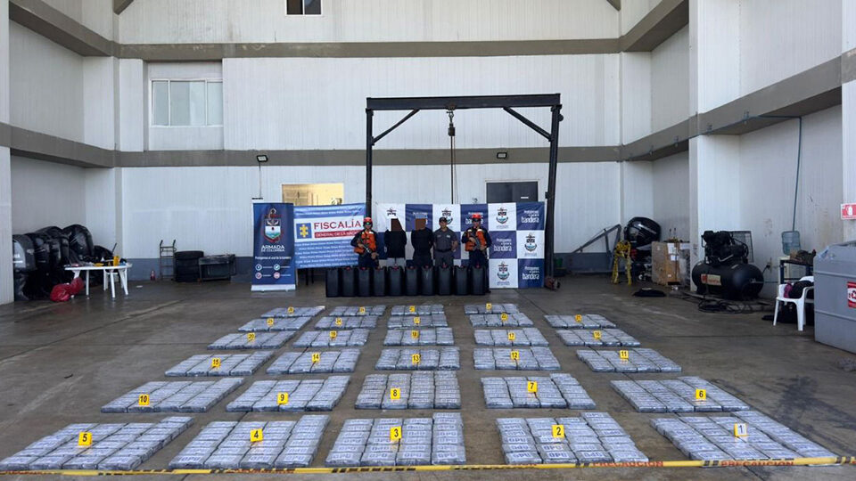 Armada de Colombia asesta nuevo golpe al narcotráfico en el Caribe Colombiano