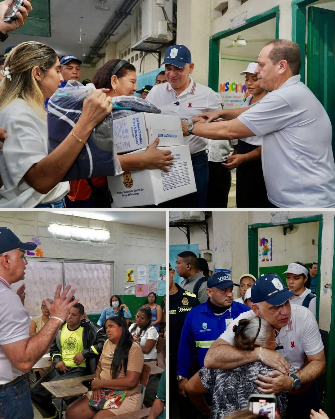 Alcaldía inicia entrega masiva de ayudas humanitarias en el Coliseo Mayor de Santa Marta, 3.969 familias damnificadas recibirán apoyo