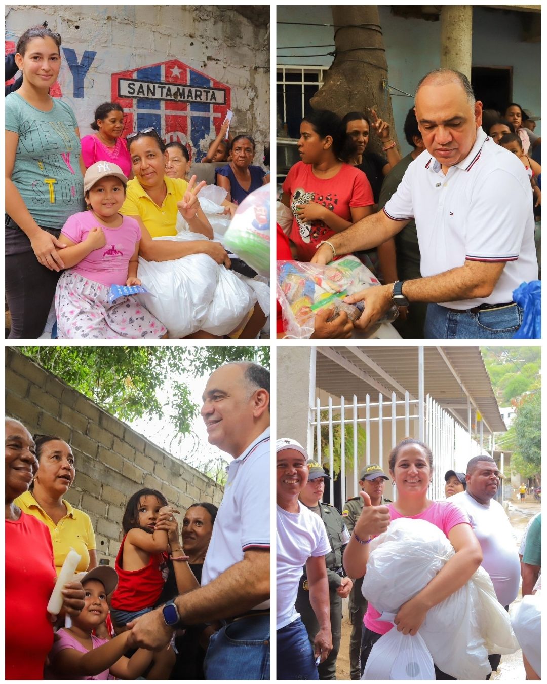 Comunidad de La Lucha y barrios aledaños agradecen a la administración y al alcalde Carlos Pinedo