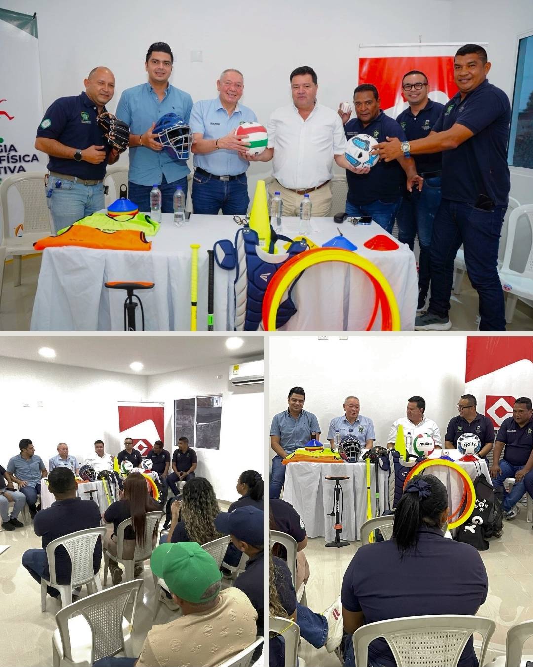 Drummond fortalece la ‘Estrategia Deportiva, Física y Recreativa de Ciénaga’ con implementos deportivos