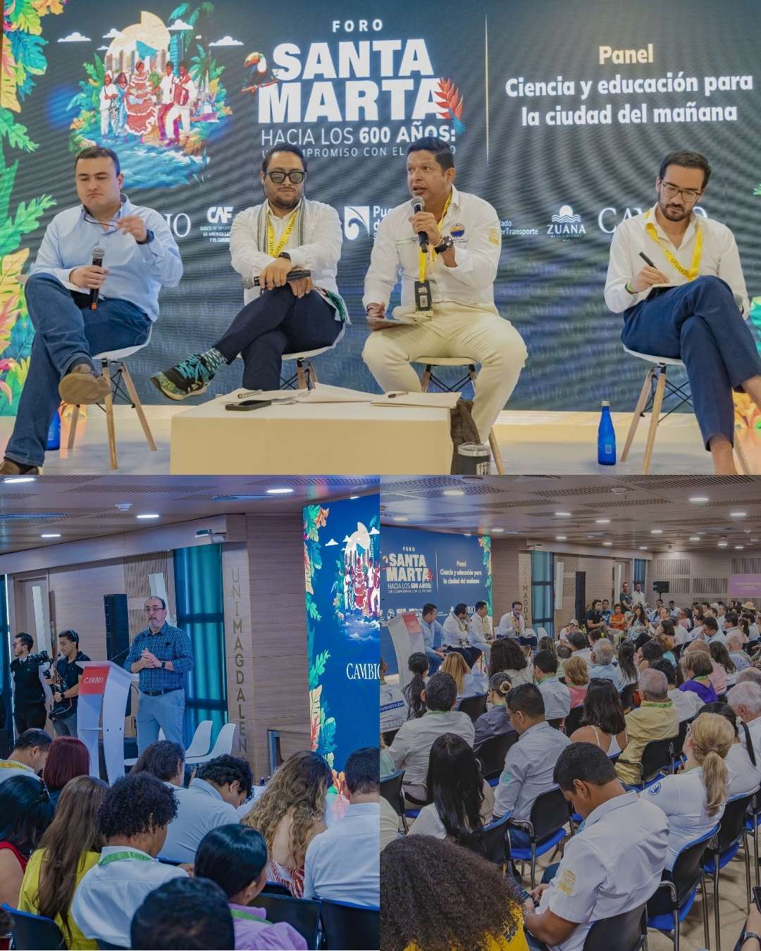 UNIMAGDALENA es un eje articulador cultural, académico y empresarial para la Santa Marta del futuro