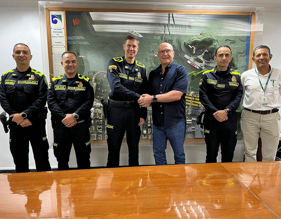 Seguridad en el Puerto de Santa Marta contra el narcotráfico se refuerza con la Policía Antinarcóticos