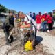 Una tonelada de residuos fue recolectada en playas de Santa Marta gracias a acción articulada en la que participó el Ejército Nacional