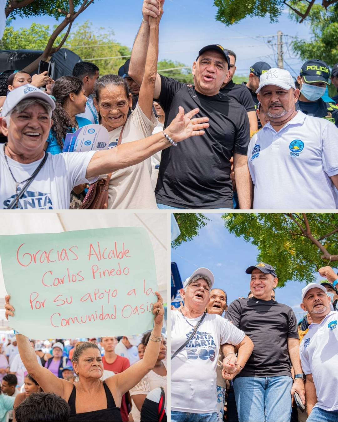 Alcaldía de Santa Marta mejora 50 viviendas y lleva soluciones de saneamiento y redes eléctricas al barrio El Oasis