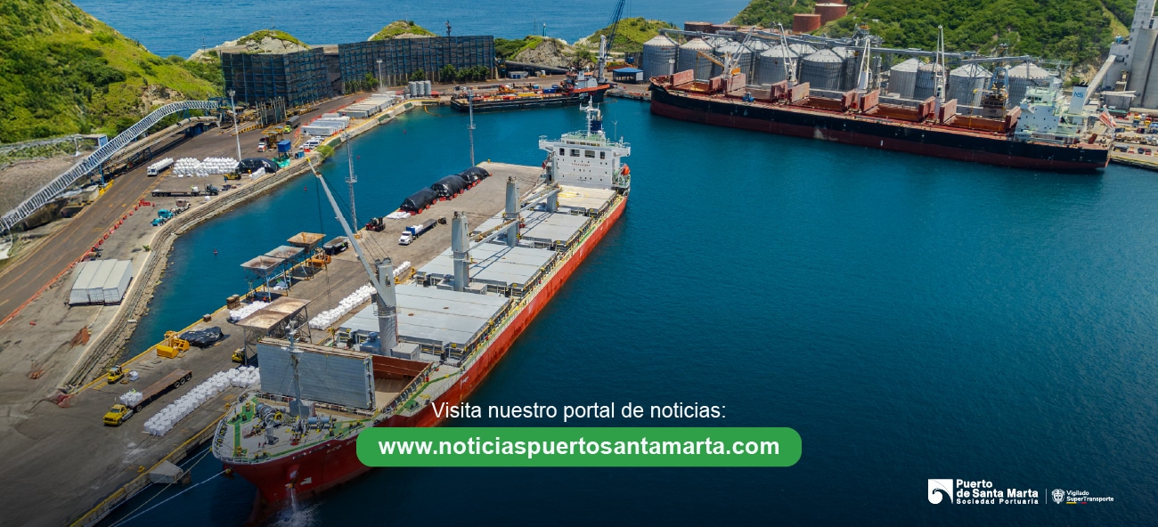Banner Puerto de Santa Marta