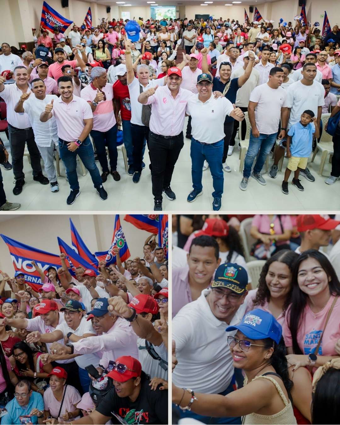 Multitudinario respaldo a Noya en encuentro con trabajadores del sector educativo del Magdalena