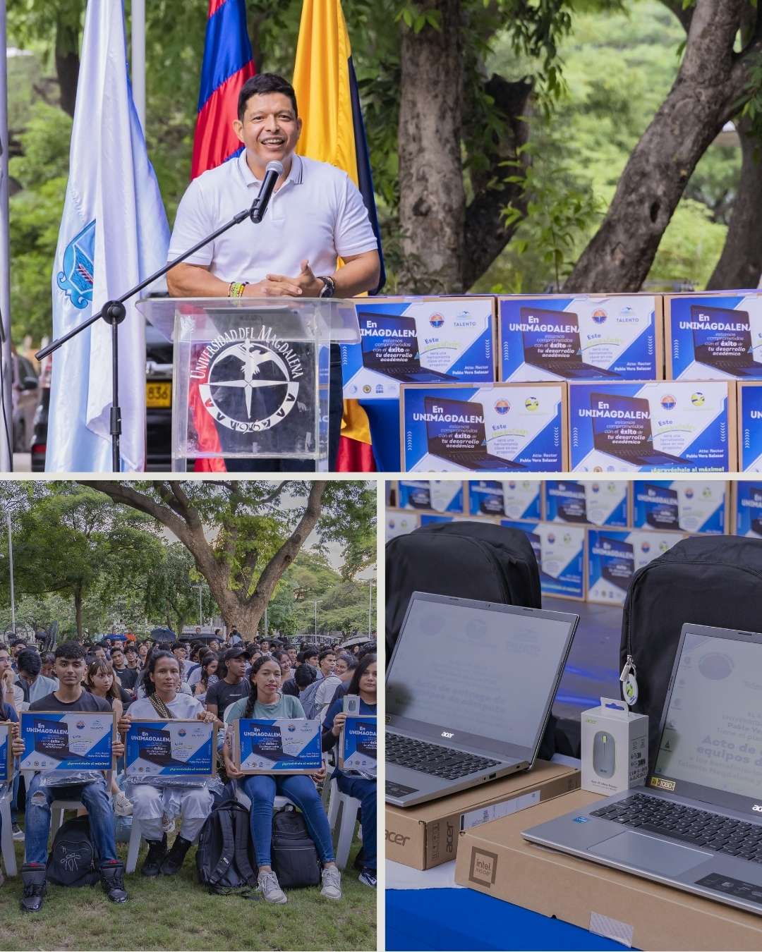 “Queremos darles todas las herramientas posibles para que permanezcan en la Universidad” Rector Pablo Vera