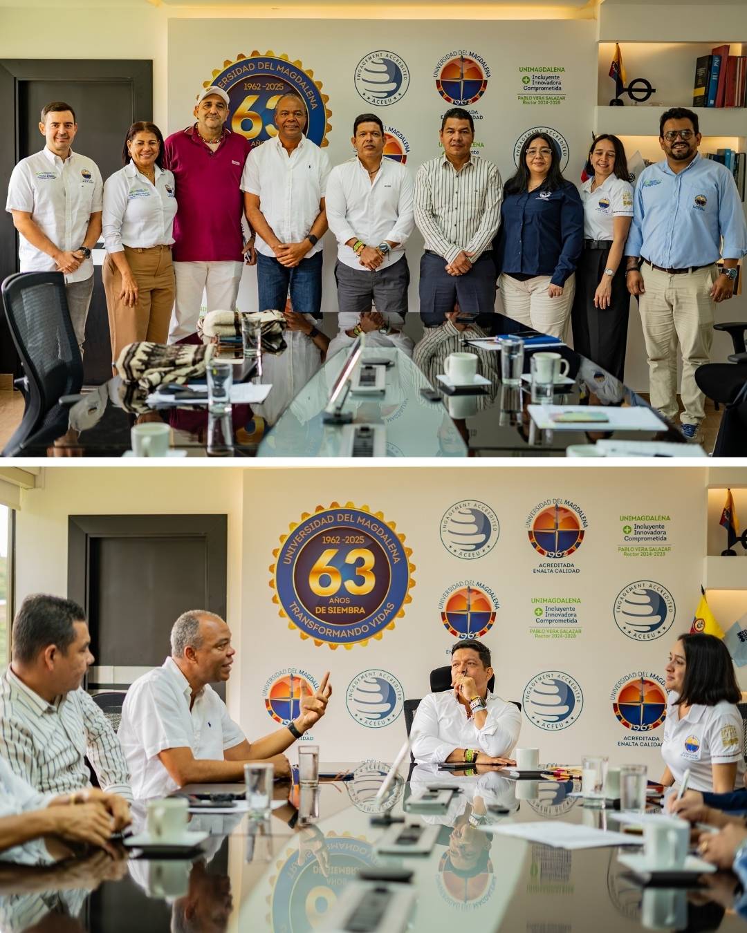 UNIMAGDALENA culminó agenda de evaluación externa del CNA para el Programa de Ingeniería Industrial