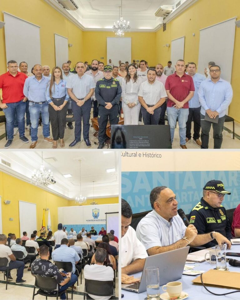 Alcalde Pinedo logra acuerdo con transportadores y taxistas no habrá paro en Santa Marta