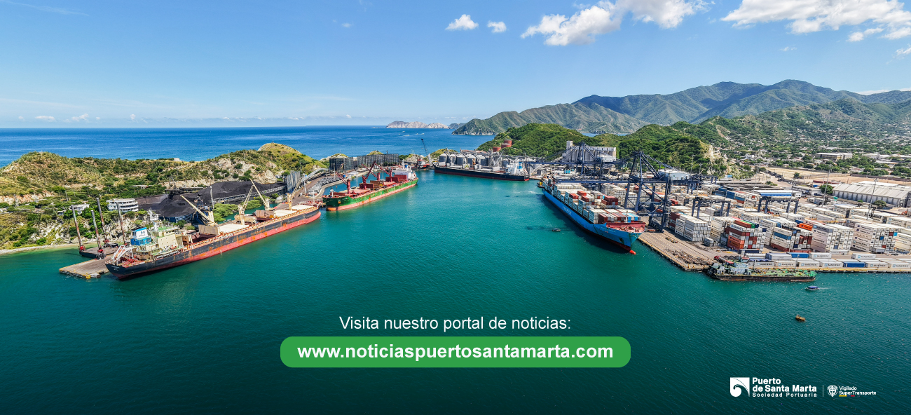Banner Puerto de Santa Marta