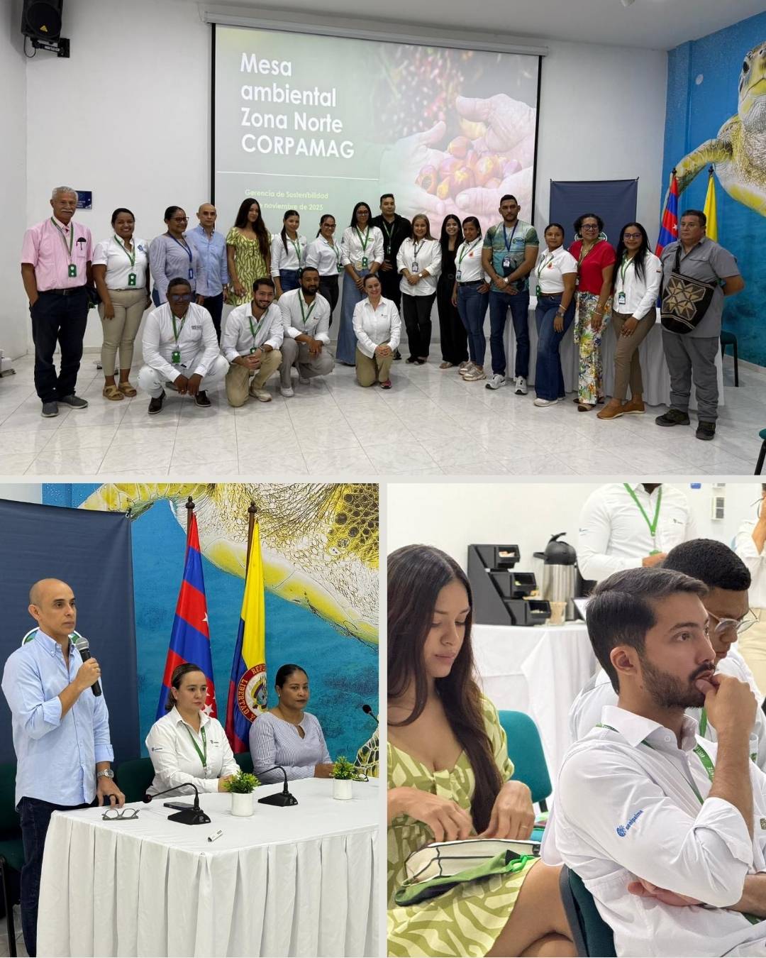 Corpamag y el sector palmero presentan avances en la mesa ambiental de la zona norte