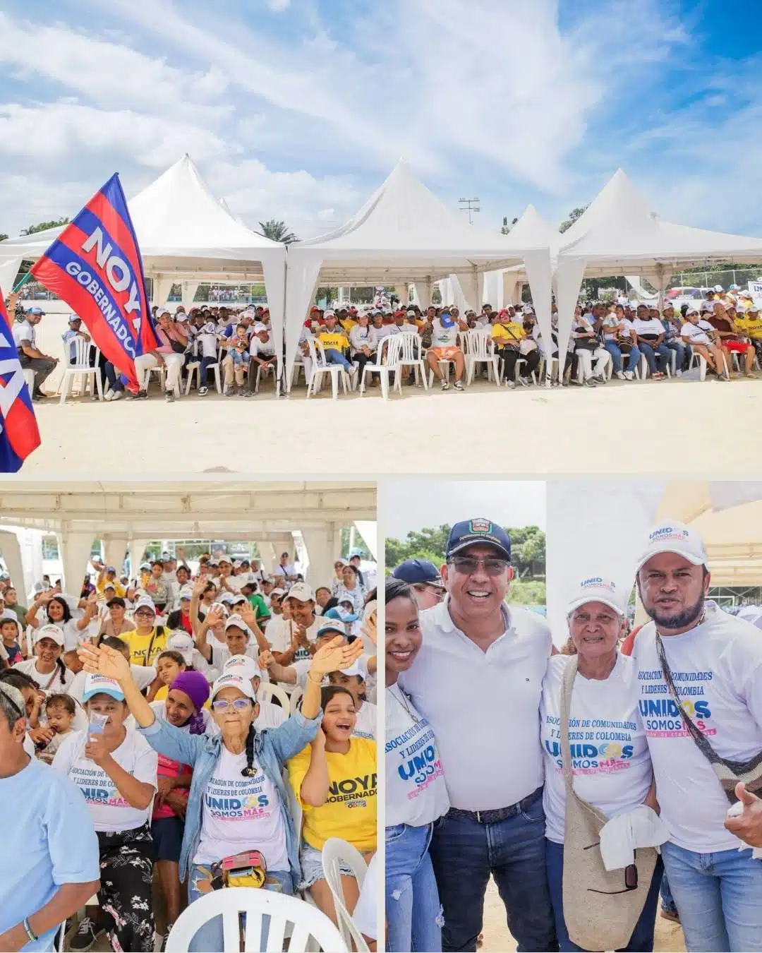 Líderes de Bonda, la Troncal del Caribe y la zona rural de Santa Marta, se unen a la propuesta de paz política de Rafael Noya