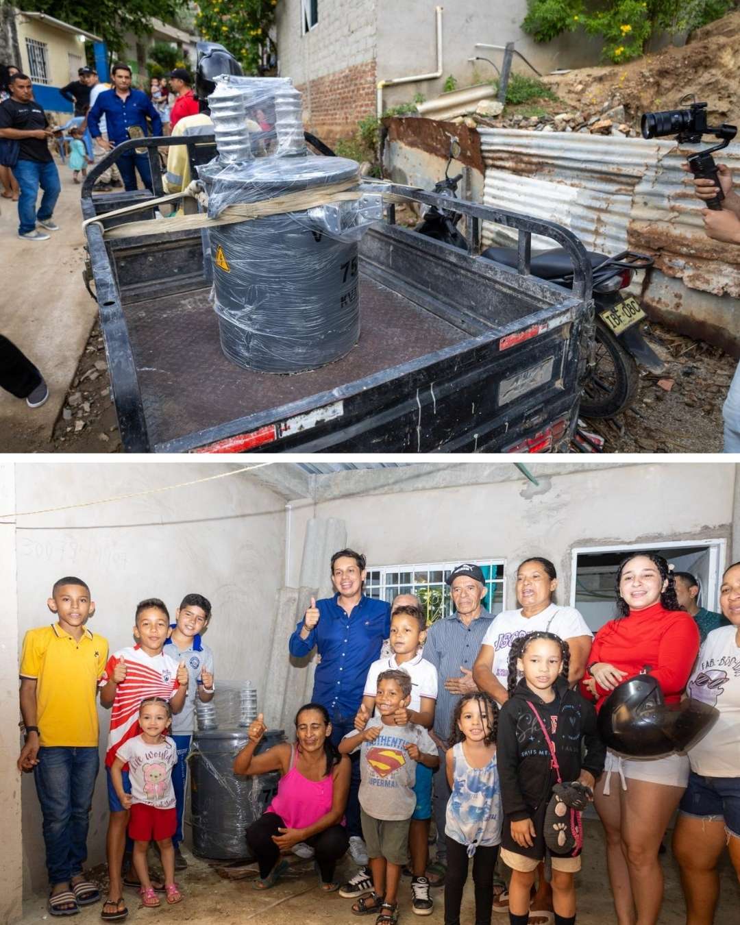 Colinas del Río recibe transformador de energía eléctrica por la administración de Carlos Pinedo, después de 15 años de espera