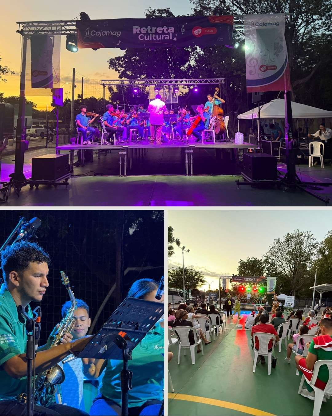 Corpamag y Cajamag realizan jornada cultural y ambiental con la orquesta filarmónica en el Parque Ambiental Río Manzanares