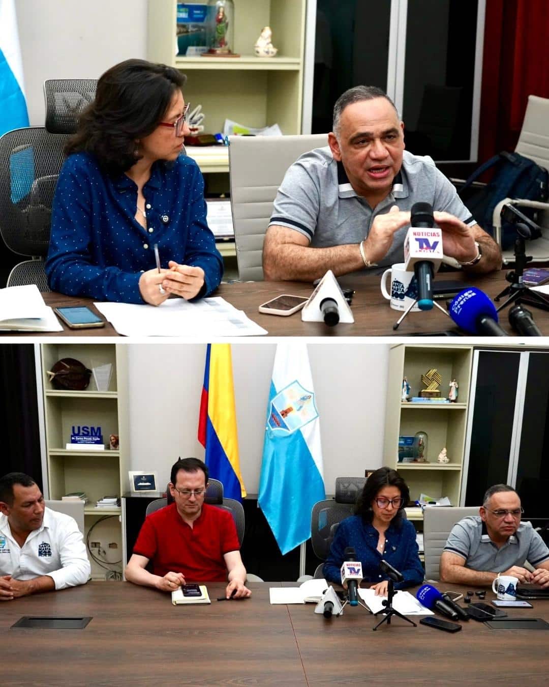 Gobierno Pinedo y MinVivienda socializan Plan Maestro de Acueducto y Alcantarillado