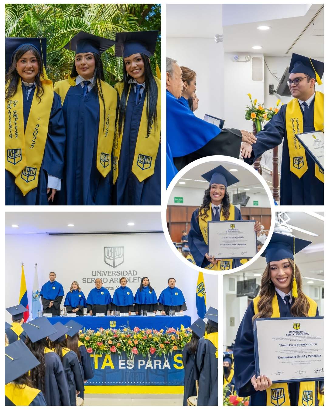 La Sergio Arboleda otorgó título a 71 profesionales