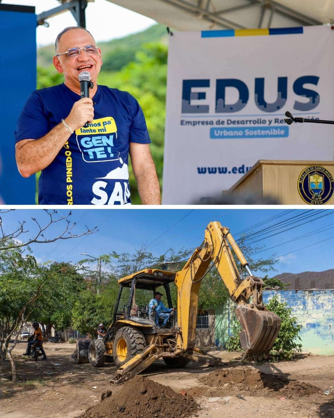 Administración de Carlos Pinedo comienza el 2026 proyectando más obras para el barrio Chimila I