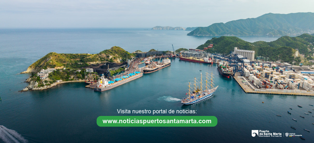 Banner Puerto de Santa Marta