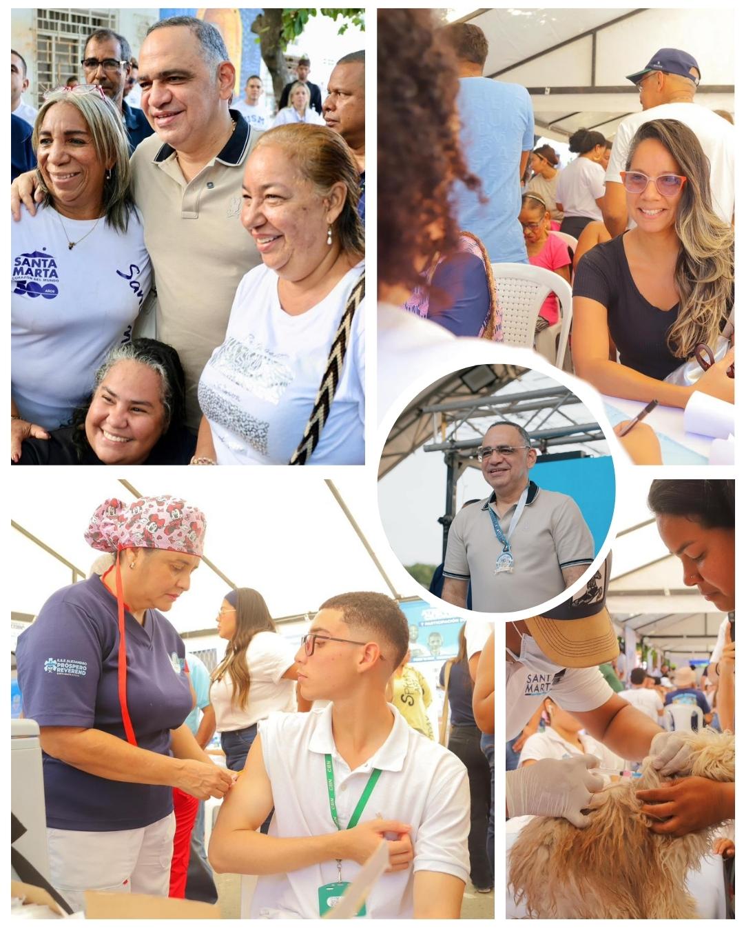 Carlos Pinedo Cuello lleva toda la oferta institucional de la Alcaldía a comunidades del Gran Pescaíto