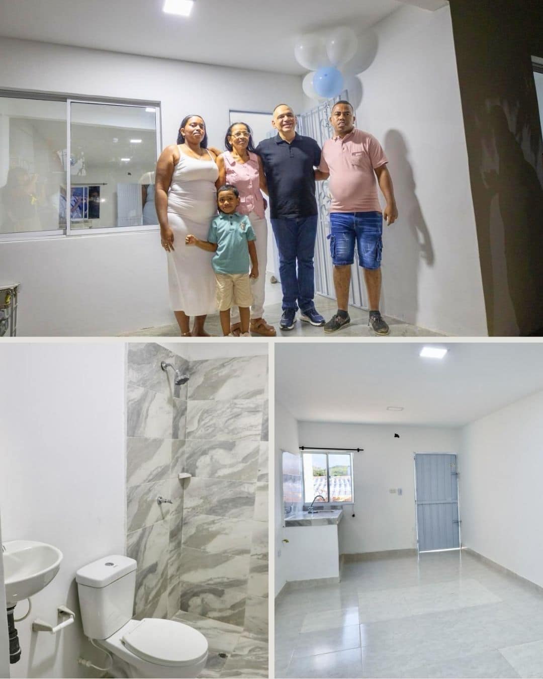 ¡Las promesas se cumplen! Alcalde Carlos Pinedo devuelve la esperanza a familia humilde de Timayuí con la entrega de una casa digna