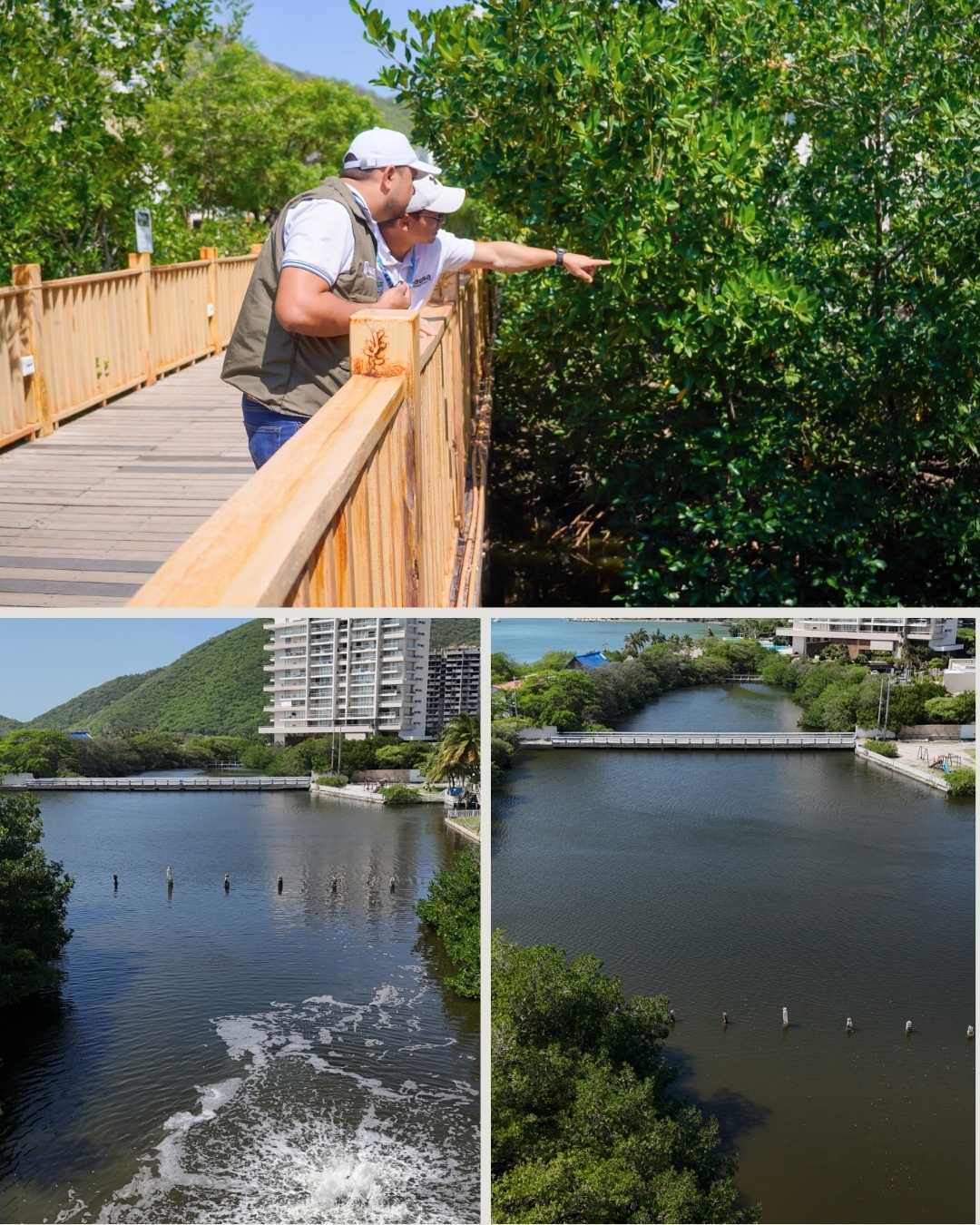 Dadsa realiza inspección técnica en humedal Lagos del Dulcino por mortandad de peces